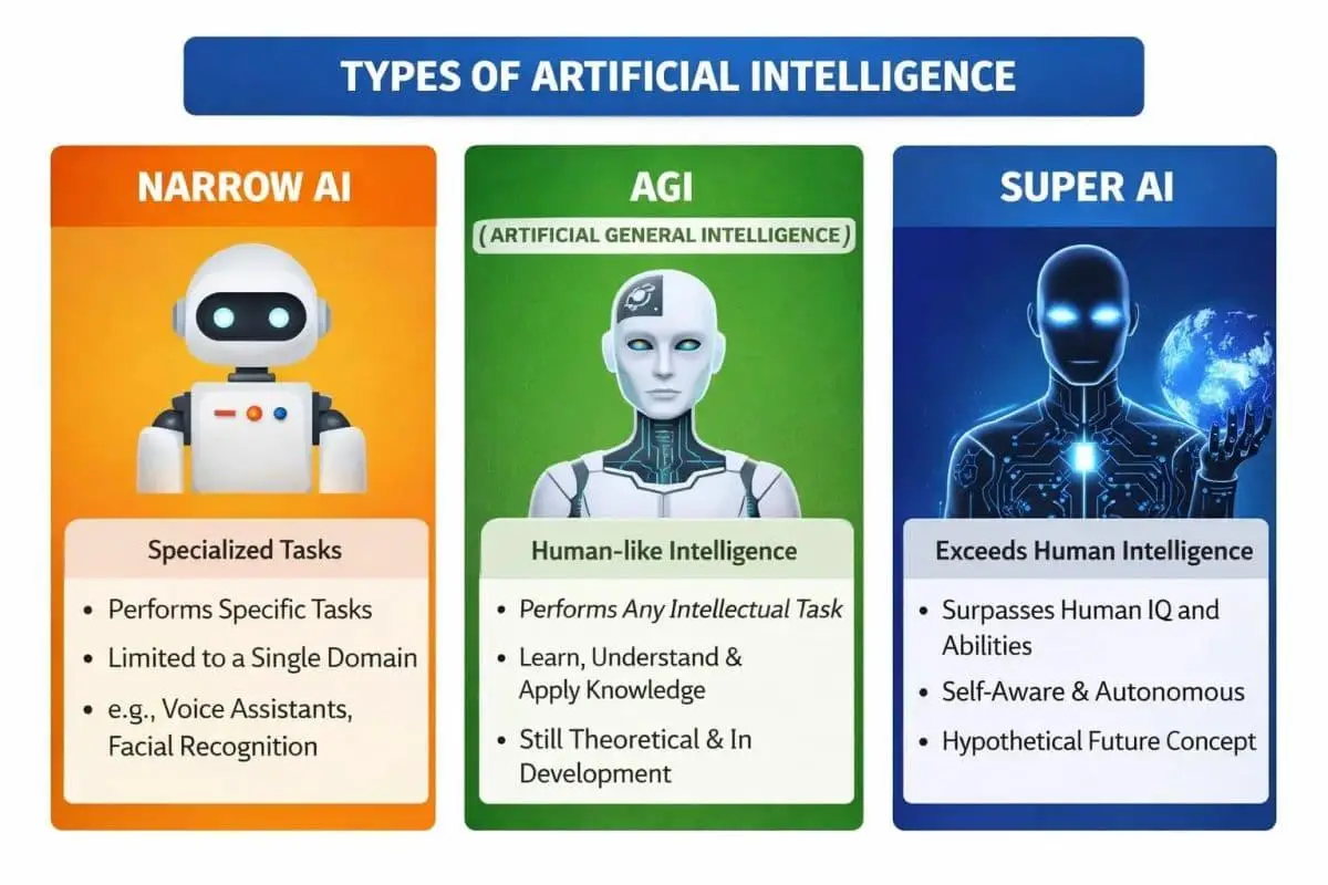 Types of Artificial Intelligence